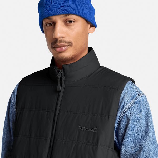 Men's Axis Peak Water Repellent Puffer Vest / Black