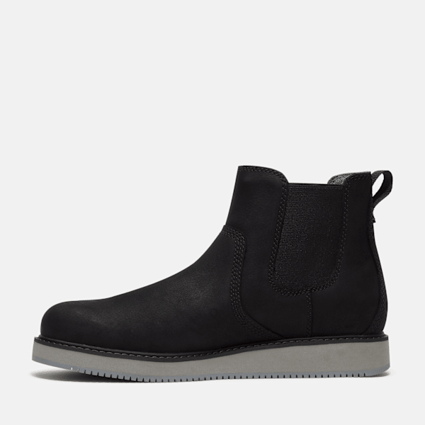Men's Redwood Edge Chelsea Boot / Black Nubuck