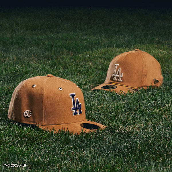 Timberland® x New Era® Dodgers Fitted Baseball Cap / Wheat Dodgers
