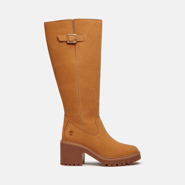 Women's Stone Heights Tall Side-Zip Boot / Wheat Nubuck