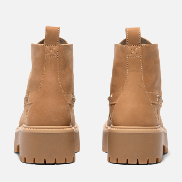 Women’s Stone Street Platform Kiltie Boot / Wheat Full-Grain