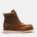 Men's Wedge 6 inch Work Boot / Coconut Brown