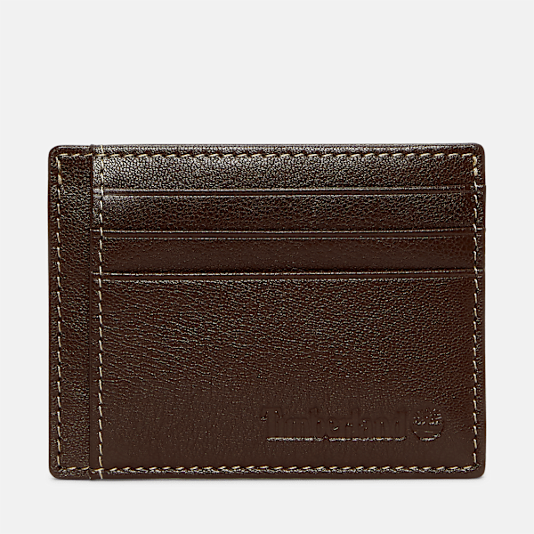 Men's Ripley Leather Card Case / Brown