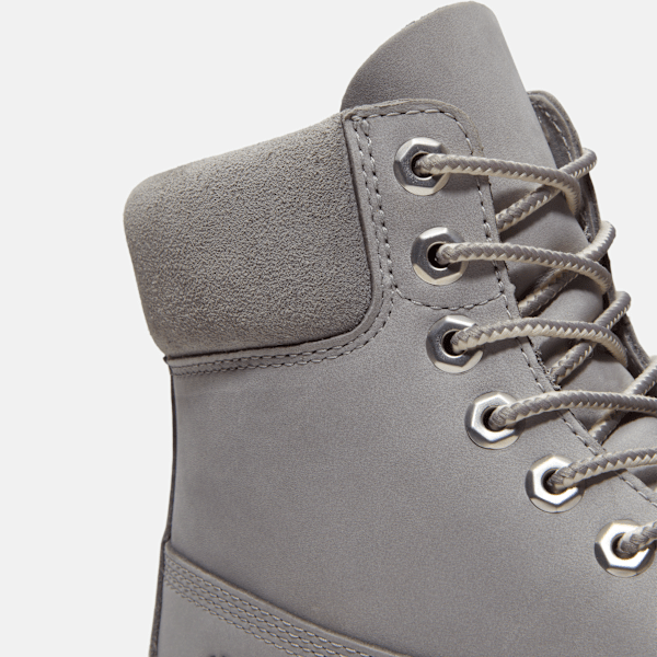 Men's Timberland® Heritage 6-Inch Waterproof Boot / Medium Greyout Nubuck