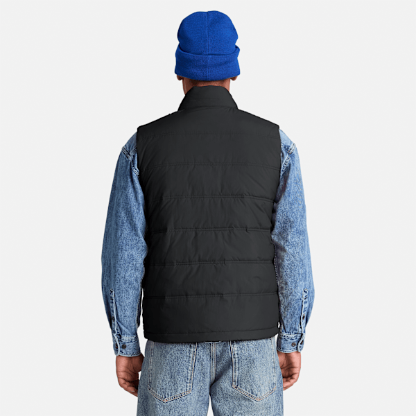 Men's Axis Peak Water Repellent Puffer Vest / Black