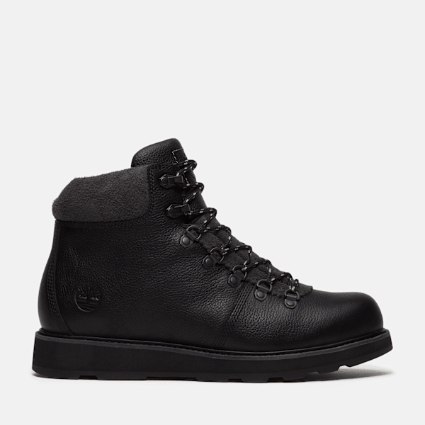 Men's Britton Mills Mid Waterproof Boot / Black Full-Grain