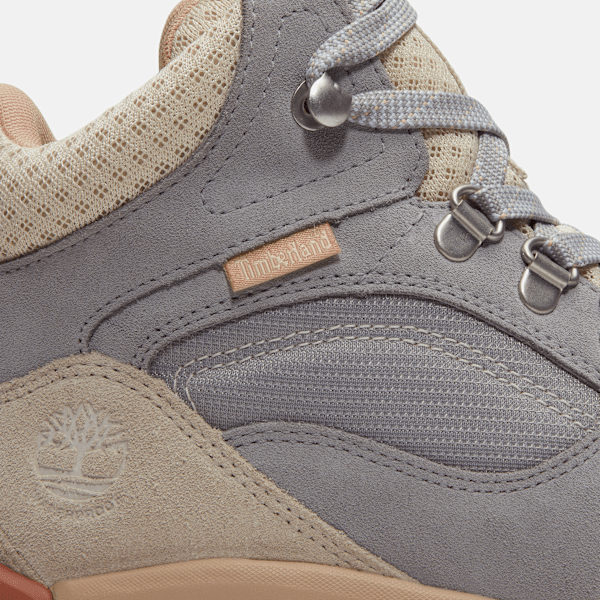 Women's Mt. Maddsen Peak Mid Waterproof Hiking Boot / Medium Grey Suede
