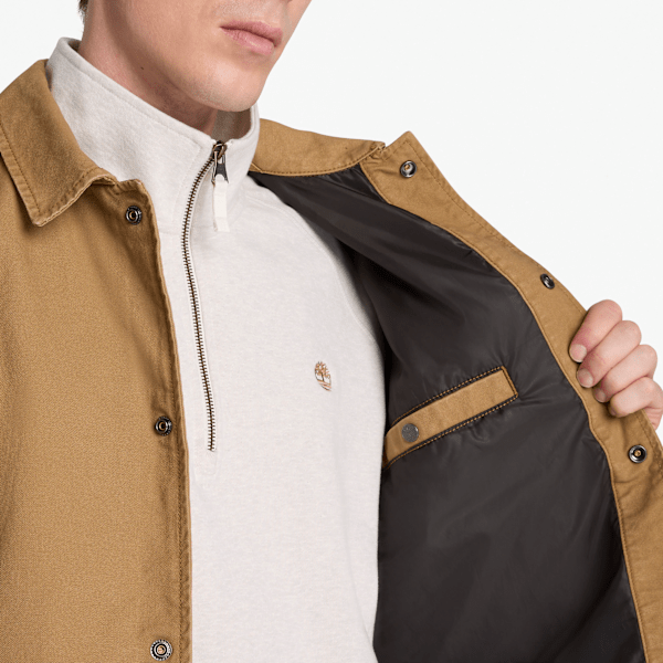 Men's Coach Jacket / Medium Brown
