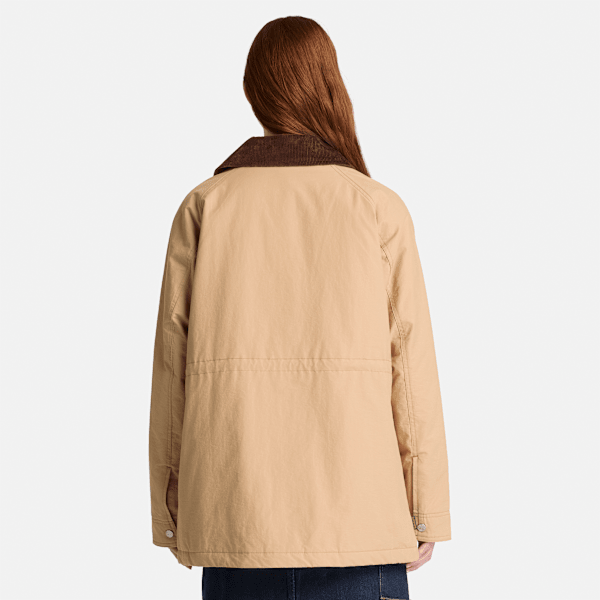 Women's Wenham Water-Repellent Insulated Barn Coat / Earth Brown