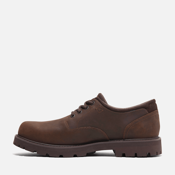 Men's Britton Road Waterproof Shoe / Dark Brown Full-Grain
