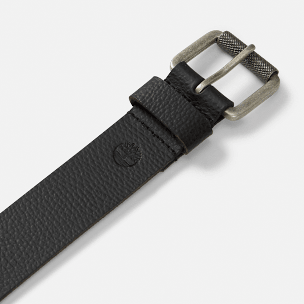 Men's Milled Leather Belt / Black