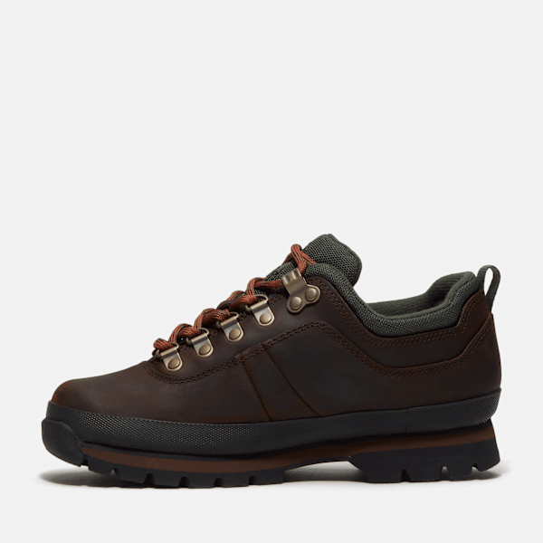 Women's Euro Hiker Low / Dark Brown Full-Grain