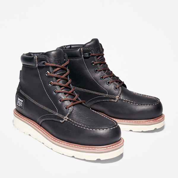 Men's Gridworks 6" Waterproof Work Boot / Black