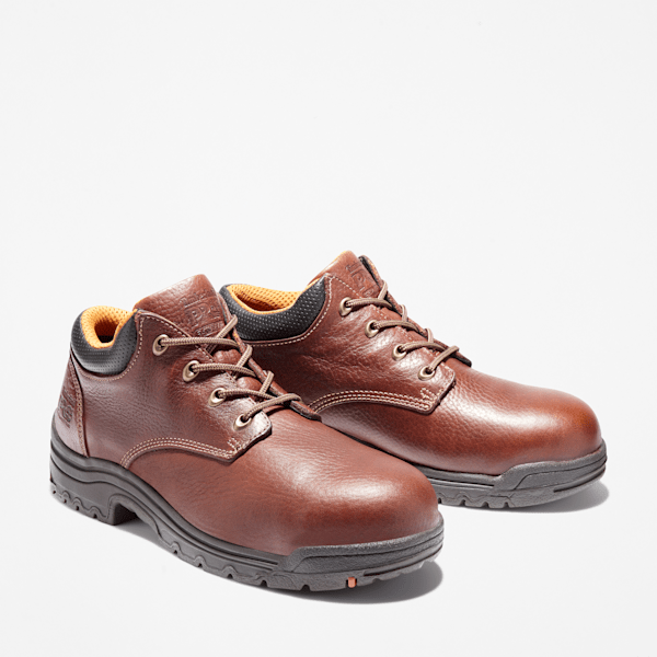 Men's TiTAN™ Casual Alloy Toe Work Shoe / Brown