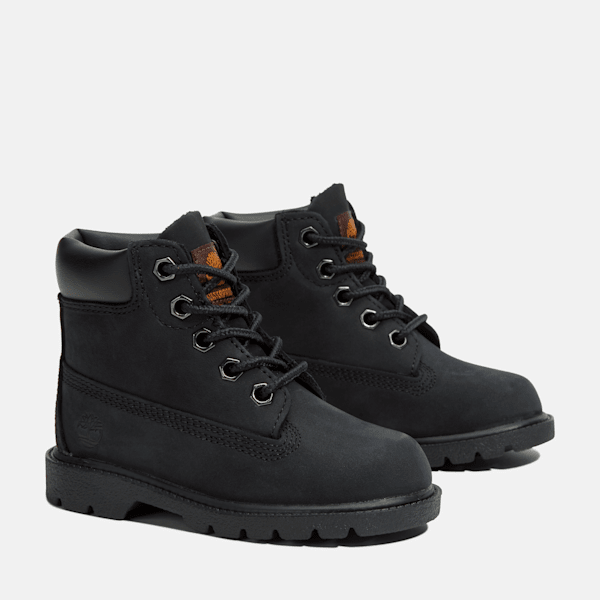 Toddler Timberland® Classic 6-Inch Waterproof Boot / Black Nubuck