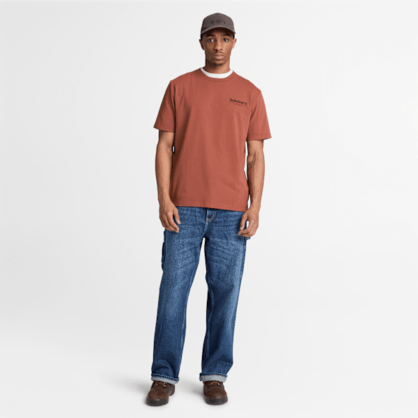 Men's Bootmakers Short-Sleeve Graphic T-Shirt / Brown