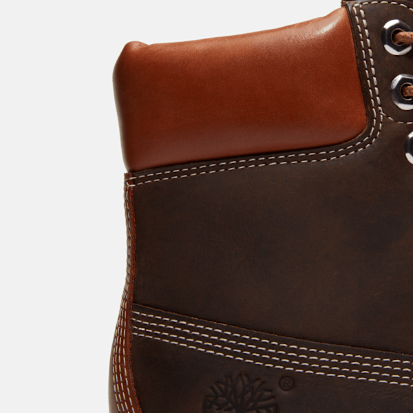 Men's Timberland® Heritage 6-Inch Boot with GORE-TEX Membrane / Dark Brown Full-Grain