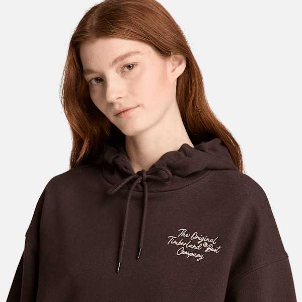 Women's Elevated Hoodie / Dark Brown