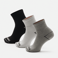 Bowden 3-Pack Full Cushion Quarter Sock / Multicolor