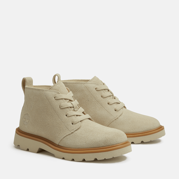 Women's Rowan Way Mid Chukka Boot / Light Beige Suede