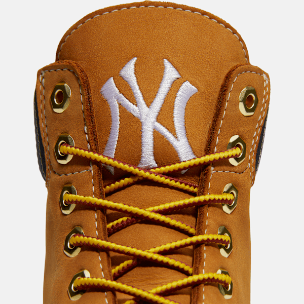 Men's Timberland® x New Era® Yankees 6-Inch Waterproof Boot / Wheat Yankees