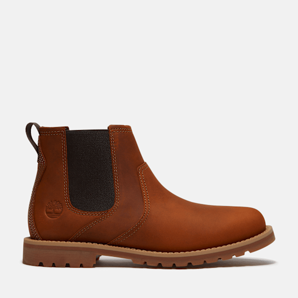 Men's Britton Falls Chelsea Boot / Medium Brown Full-Grain