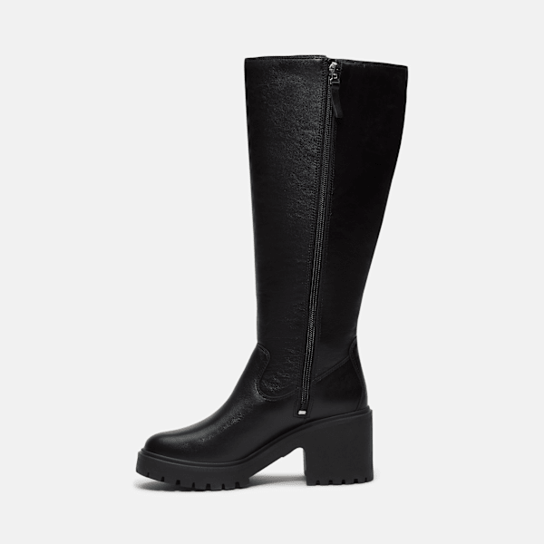 Women's Stone Heights Tall Side-Zip Boot / Black Full-Grain