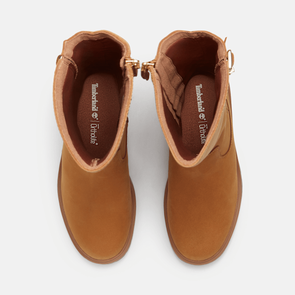 Women's Stone Heights Tall Side-Zip Boot / Wheat Nubuck