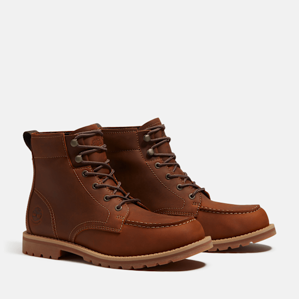 Men's Britton Falls Mid Waterproof Boot / Medium Brown Full-Grain