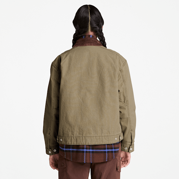 Women's Strafford Washed Canvas Jacket 2.0 / Dark Olive