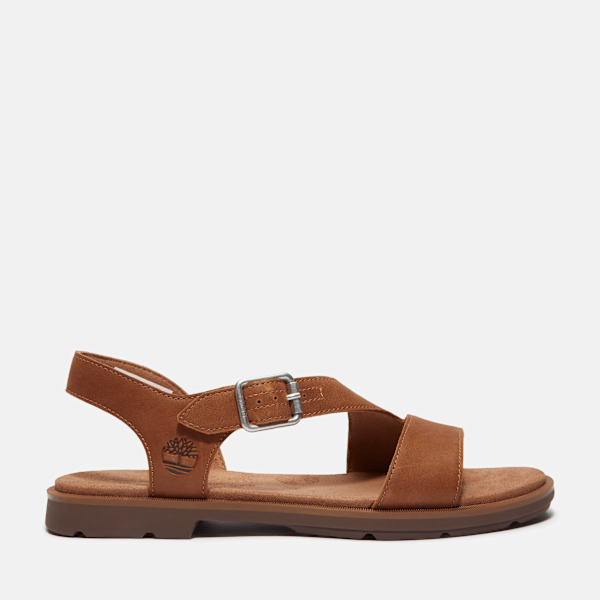 Women's Calista Bay Backstrap Sandal / Rust Full-Grain