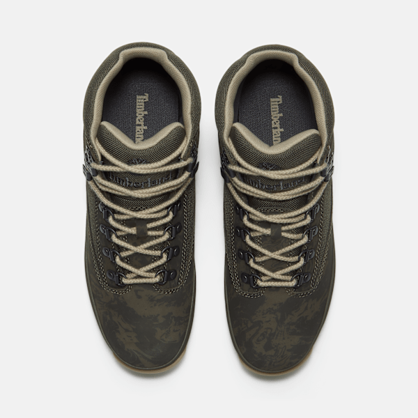 Men's Euro Hiker / Dark Green Nubuck/Camo
