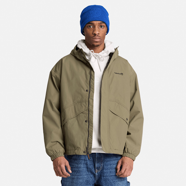 Men's Weatherline Waterproof Shell Jacket / Dark Olive