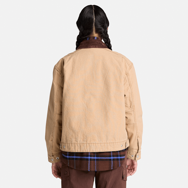 Women's Strafford Washed Canvas Jacket 2.0 / Earth Brown