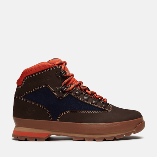 Men's Euro Hiker / Dark Brown Nubuck/Dark Blue