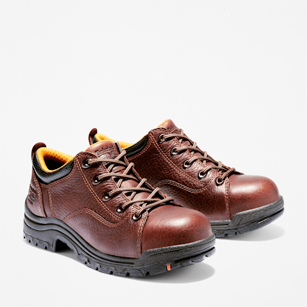 Women's TiTAN™ Casual Alloy Toe Work Shoe / Brown
