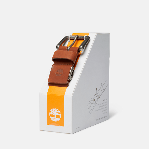 Men's Brookton Cut-to-Fit Leather Belt / Brown