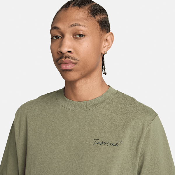 Men's New Hampshire Heritage Graphic T-Shirt / Deep Lichen Green