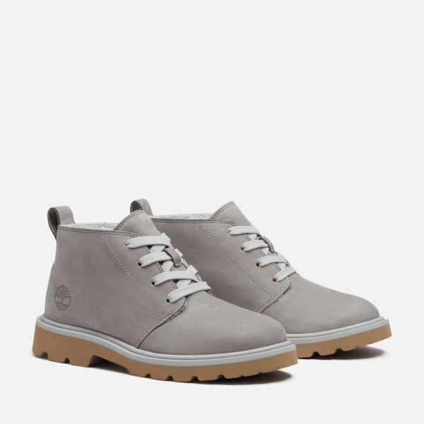 Women's Rowan Way Warm-Lined Chukka Boot / Medium Grey Nubuck
