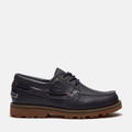 Youth Timberland® Authentic Boat Shoe / Navy Full-Grain