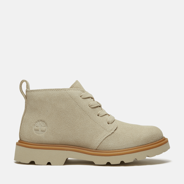 Women's Rowan Way Mid Chukka Boot / Light Beige Suede