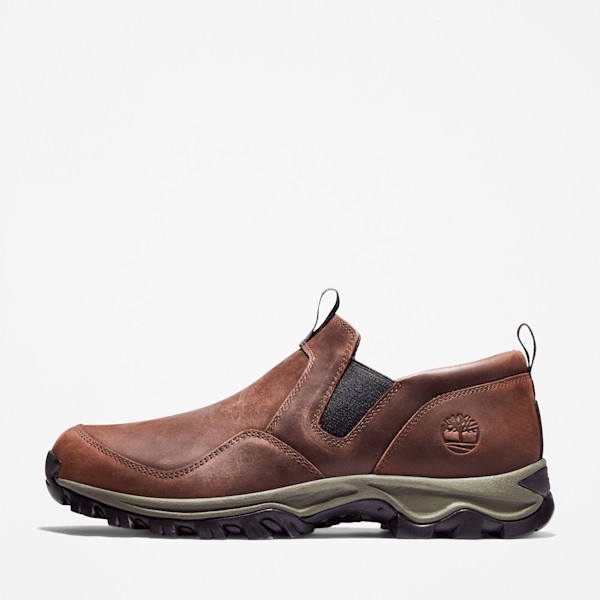 Men's Mt. Maddsen Slip-On Hiking Shoe / Dark Brown Full-Grain