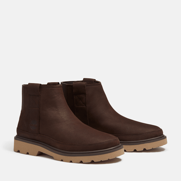 Women's Rowan Way Pull-On Boot / Dark Brown Nubuck