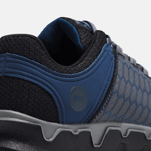 Men's Timberland PRO® Powertrain Sport Alloy-Toe Work Sneaker / Grey/Navy