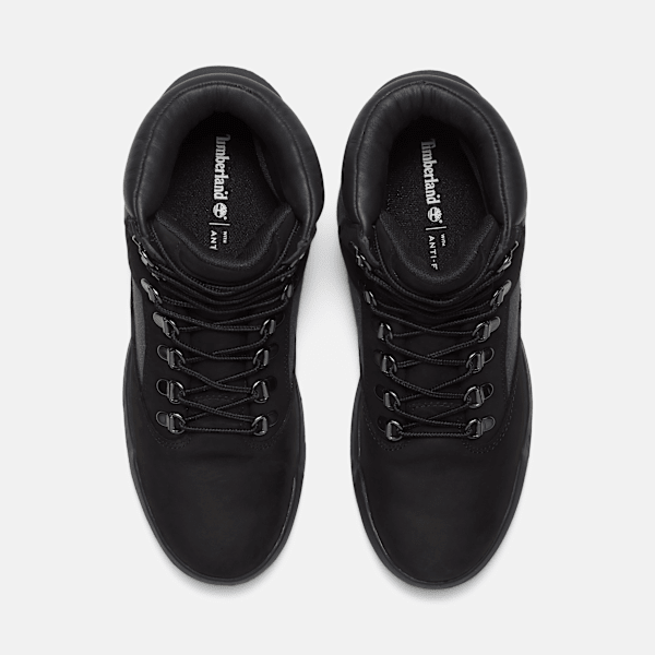 Men's Waterproof Mid Field Boot / Black Nubuck