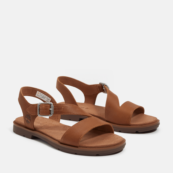Women's Calista Bay Backstrap Sandal / Rust Full-Grain