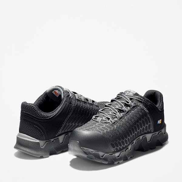 Women's Timberland PRO® Powertrain Sport Alloy Toe Work Sneaker / Black