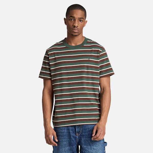 Men's Stripe Short-Sleeve T-Shirt / Sycamore