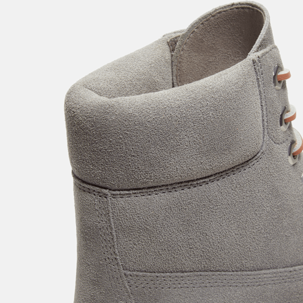 Women's Stone Street Platform 6-Inch Boot / Medium Grey Suede