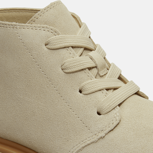 Women's Rowan Way Mid Chukka Boot / Light Beige Suede